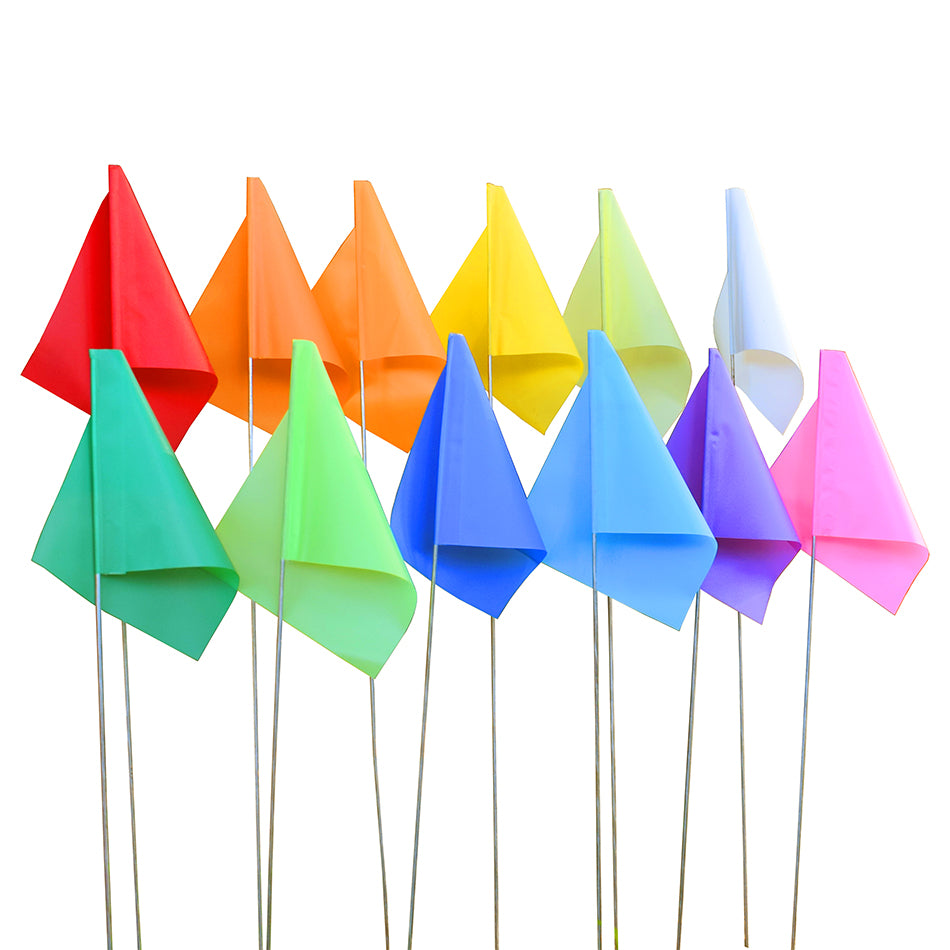 PVC Survey Flags